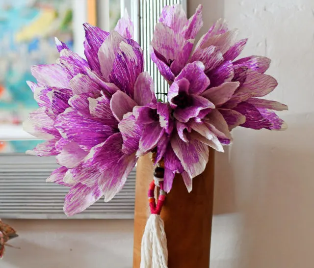 giant paper flowers