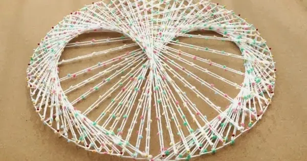 DIY Heart String Art - Reuse Grow Enjoy