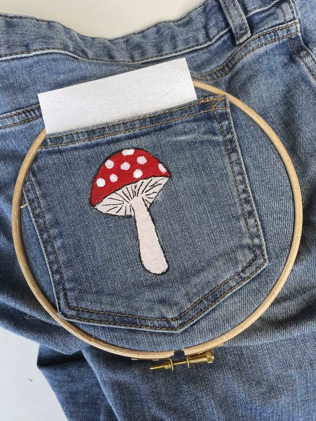 Denim Revamped: A Step-by-Step Guide to Painting on Denim