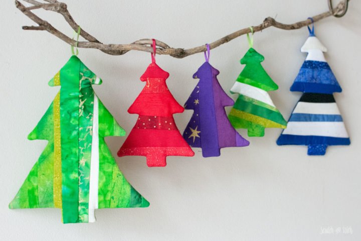 Fabric Christmas Bell Christmas Tree Ornament Sewing Pattern & VIDEO  Tutorial PDF Easy DIY Holiday Decor Gift to Sew Beginners Sewing 