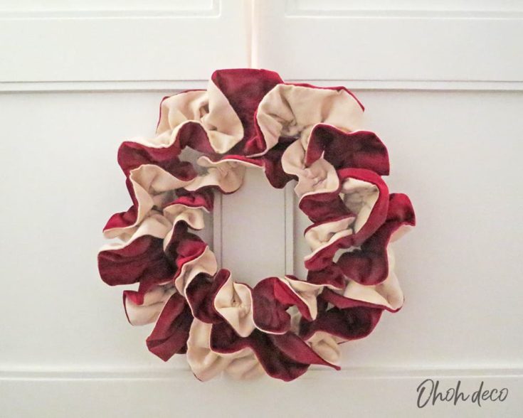 DIY Christmas Ornaments: Fabric Christmas Trees