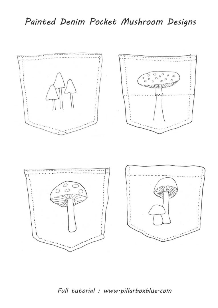 How to Paint on Denim A Guide to DIY Jeans Painting with a Mushroom