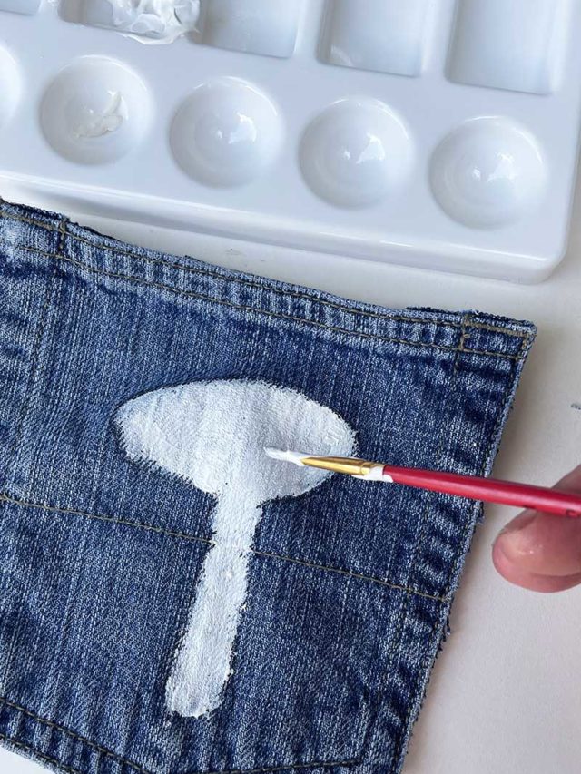 How to Paint on Denim A Guide to DIY Jeans Painting with a Mushroom