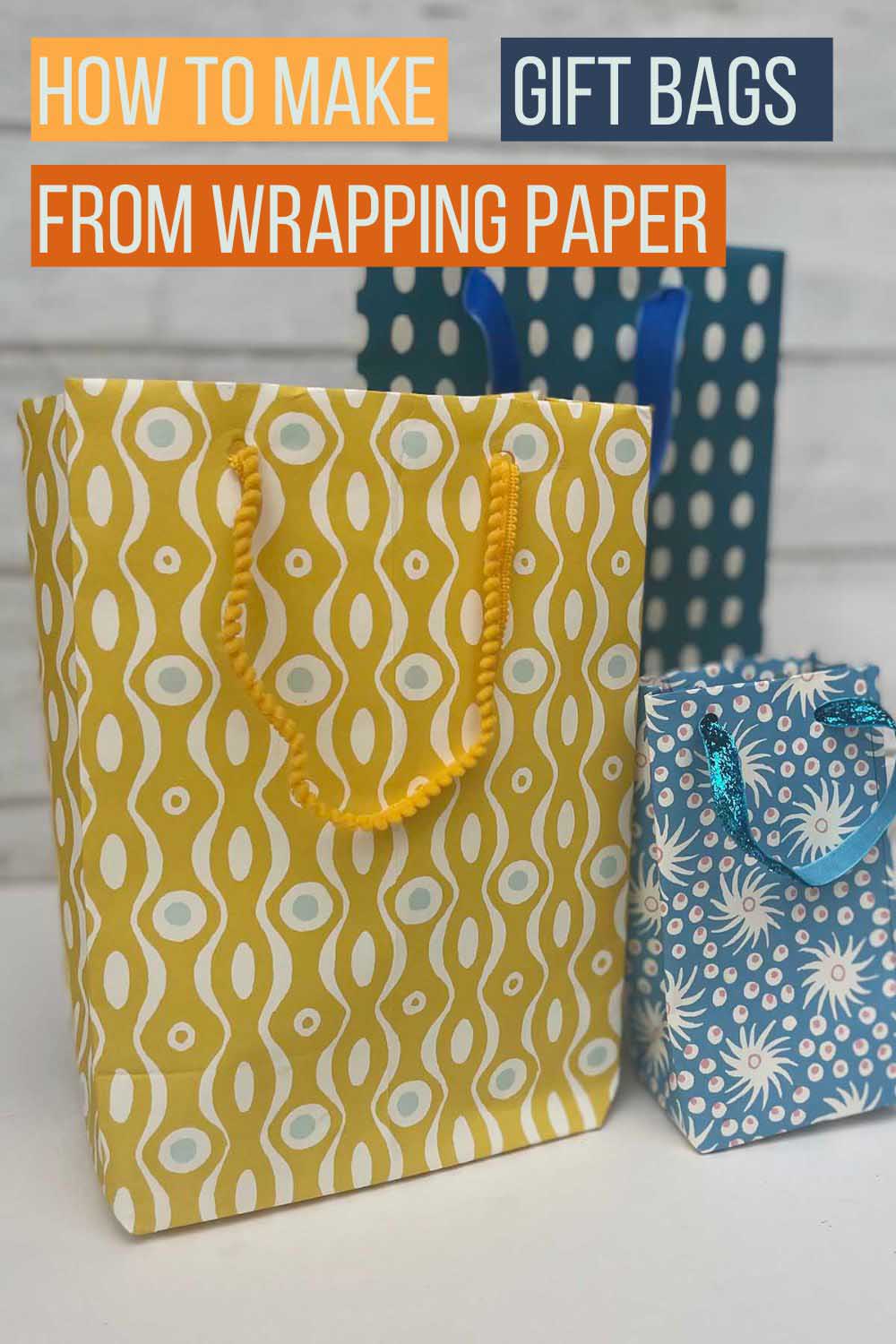 20 Ways to Make a Gift Bag out Of Wrapping Paper