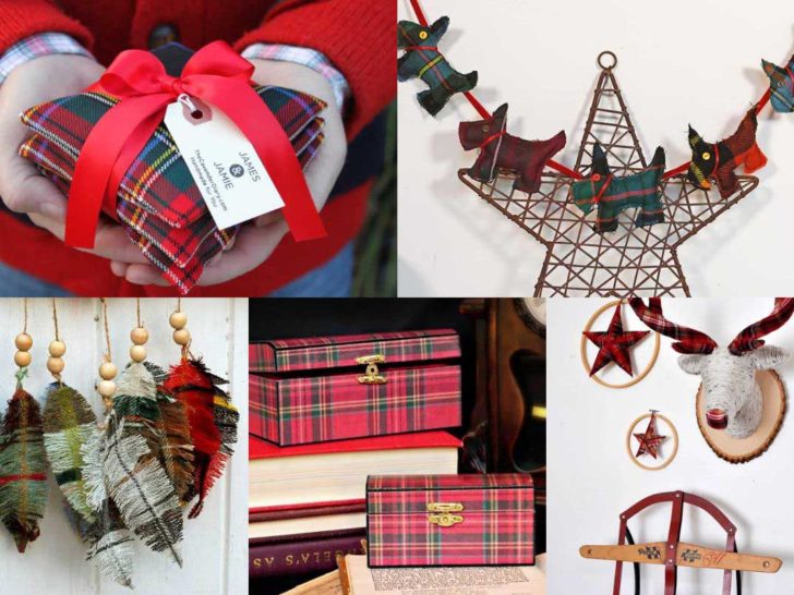 Tartan craft ideas