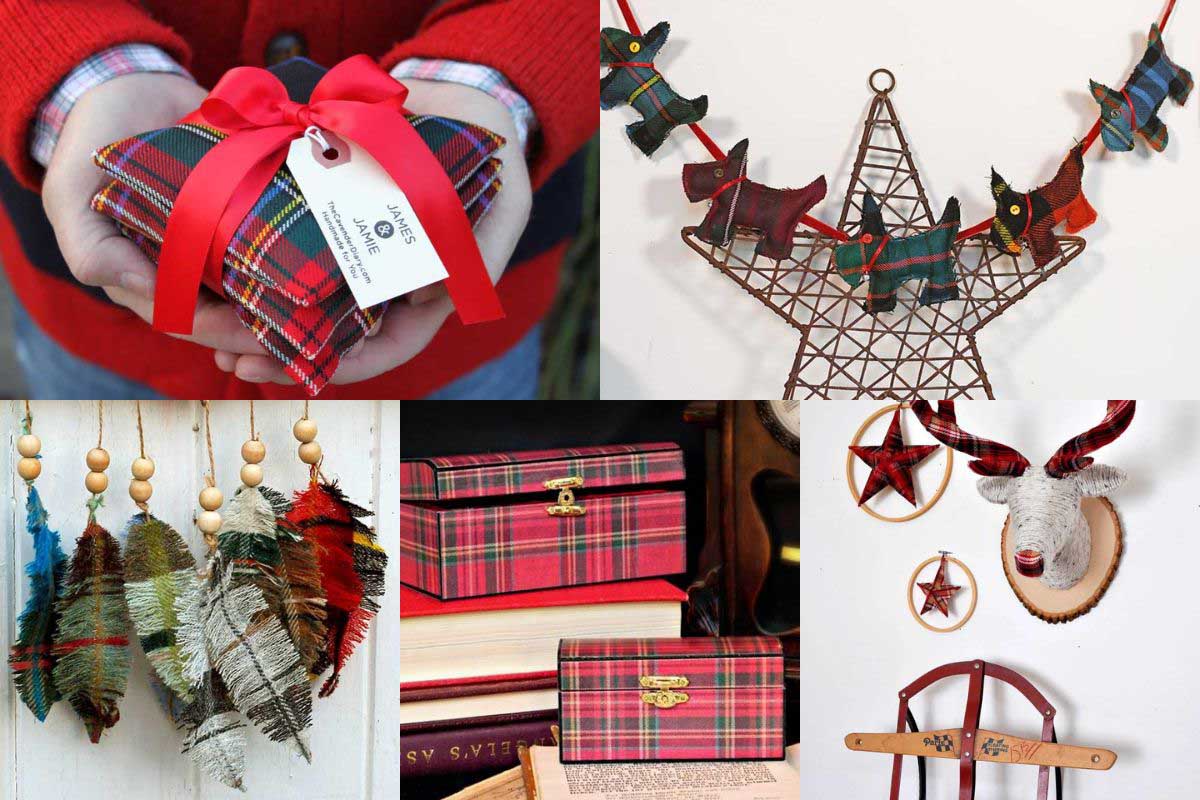 Tartan craft ideas