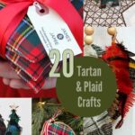 collection of tartan and plaid craft ideas
