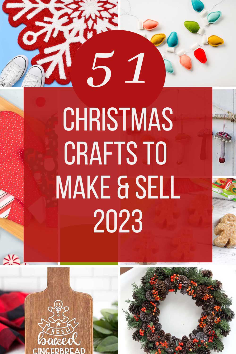 Christmas crafts to make and sell 2023 pin