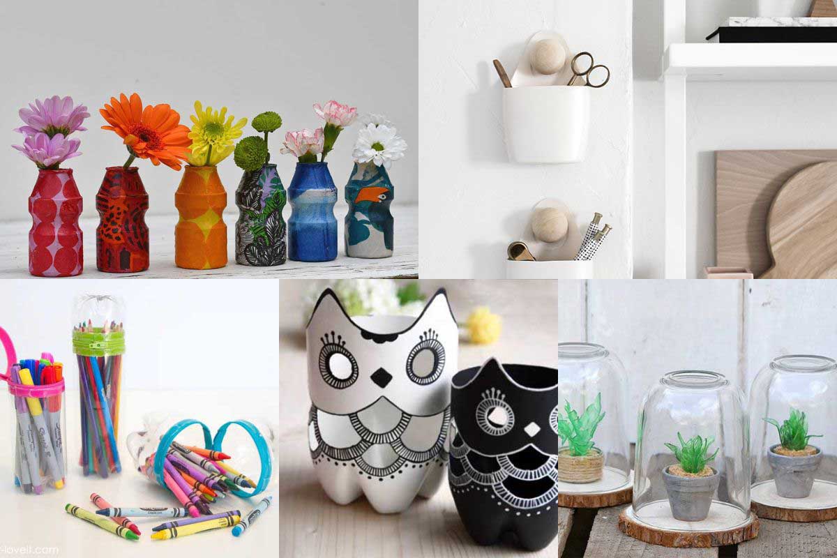 Plastic bottle upcycle the best ideas