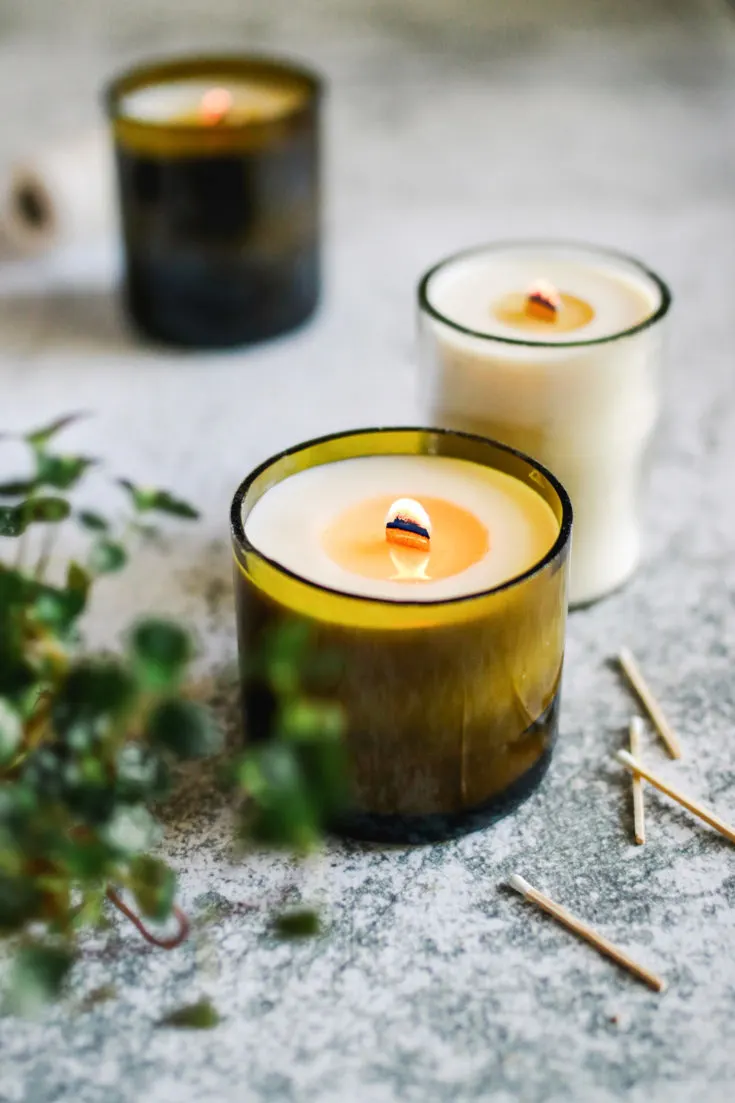 Handmade Ceramic Candle, Candle Refill Program