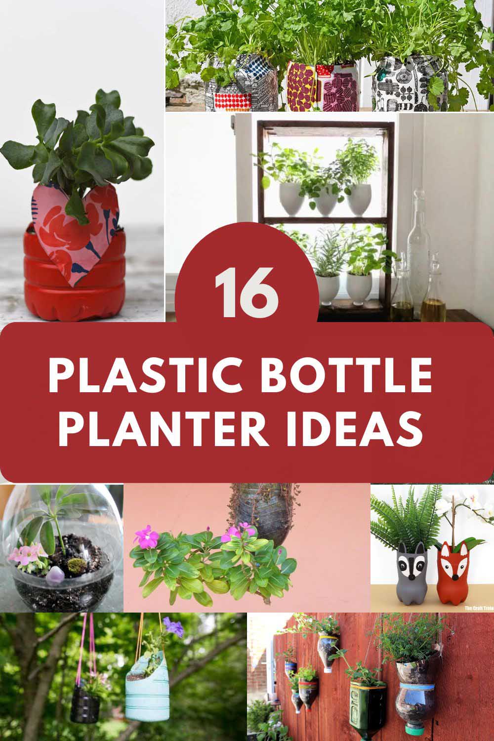 plastic bottle planters