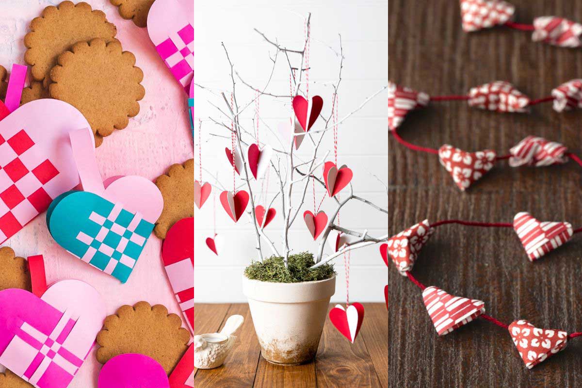 45 paper heart crafts