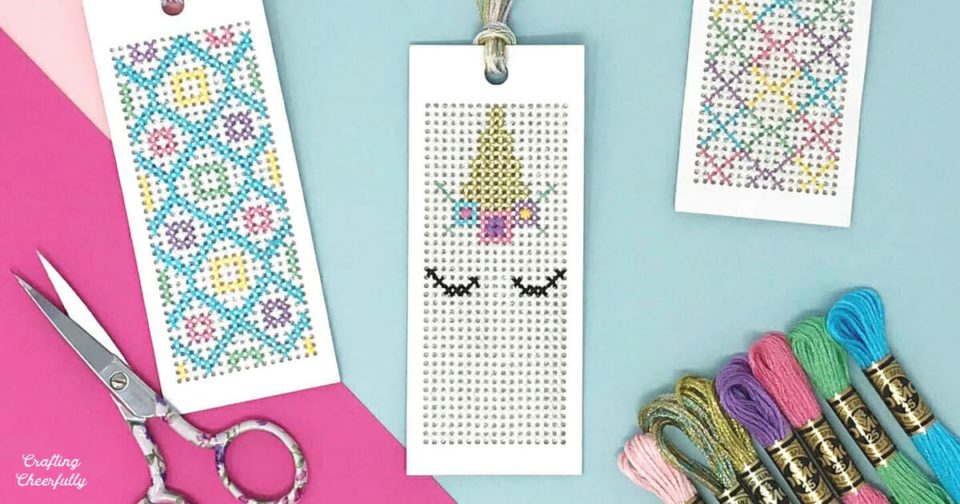 Fun Pattern For Bookmarks 50 Unique DIY Bookmark Ideas: Designs for Every Reader - Pillar Box Blue