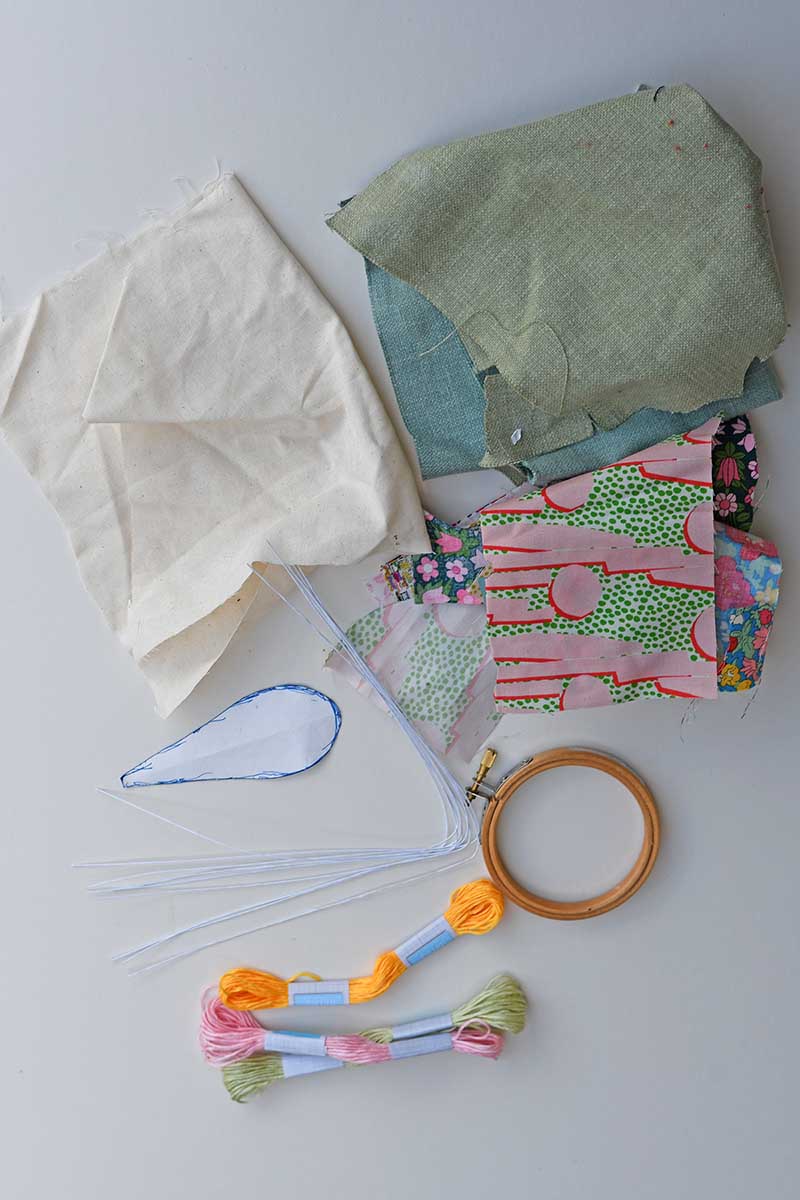 what you need for fabric flower making