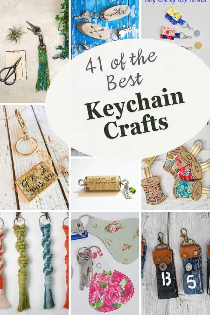 DIY Keychain Ideas: Fun and Easy Ideas To Make - Pillar Box Blue