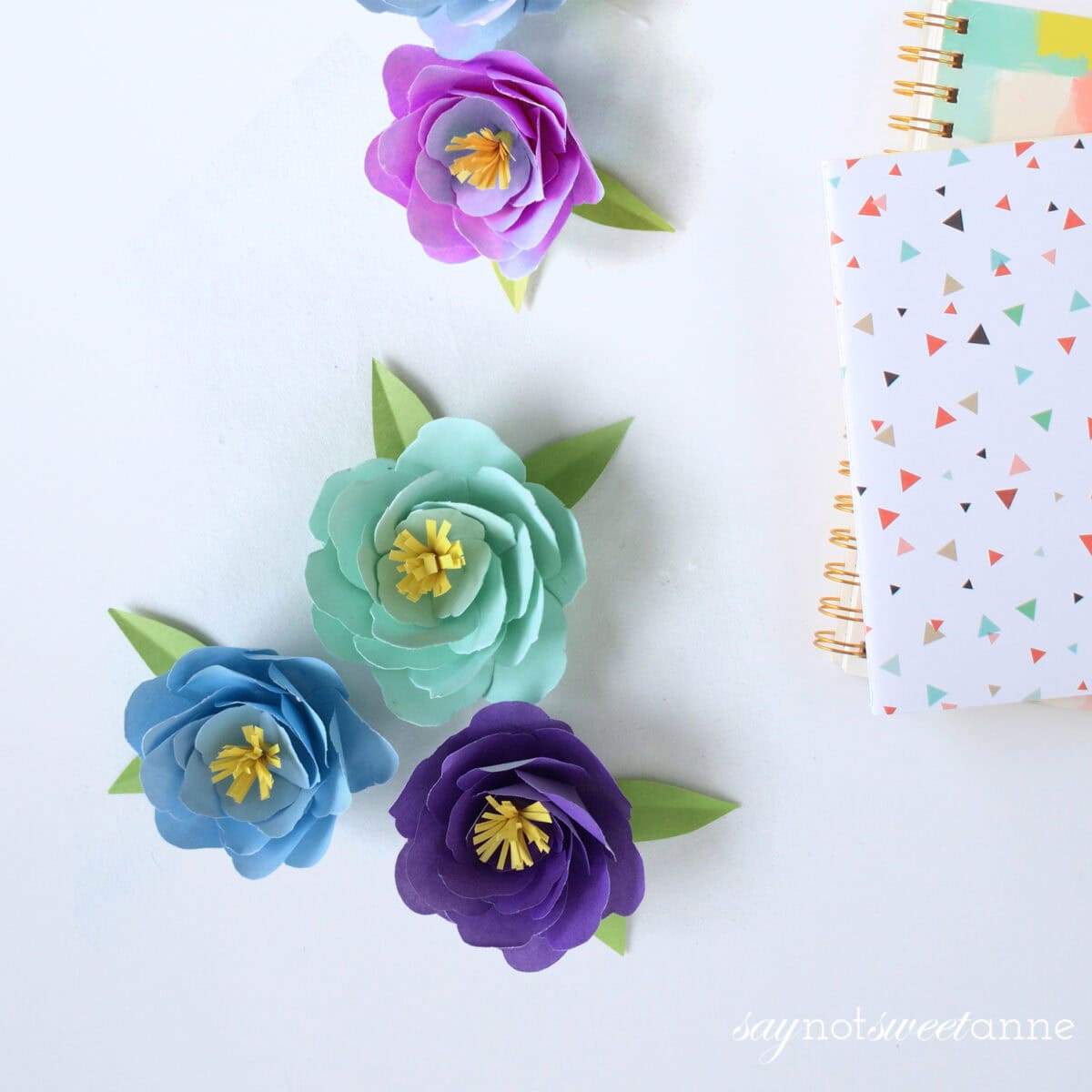 25 Free Printable Paper Crafts for Adults and Teens - Pillar Box Blue