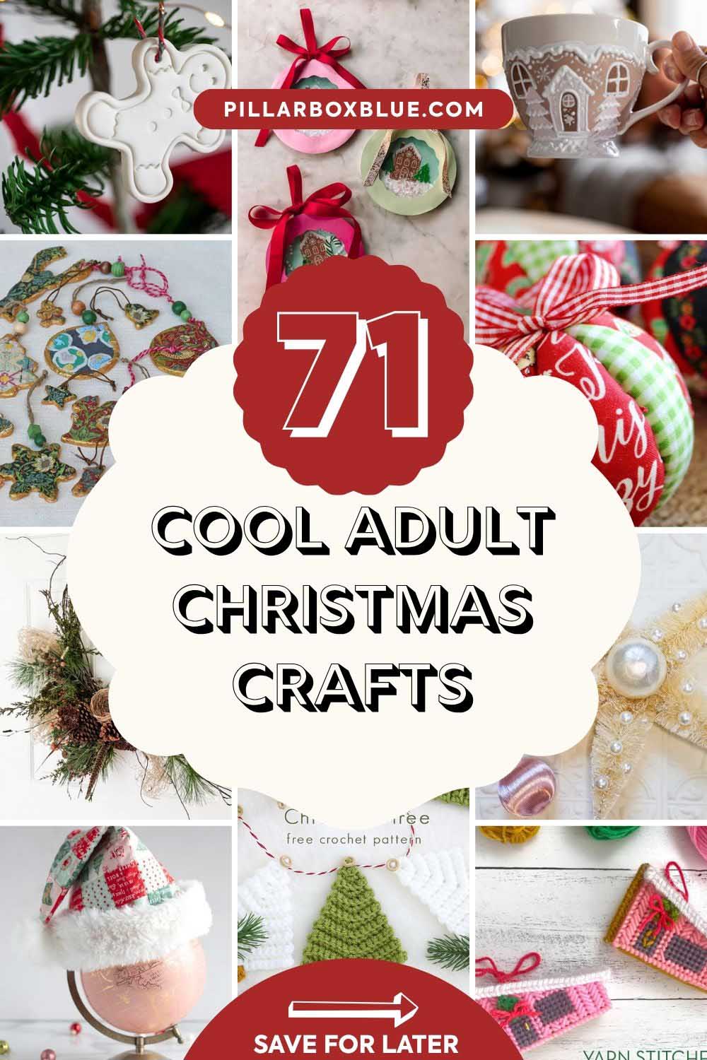 71 cool adult christmas crafts collage pin