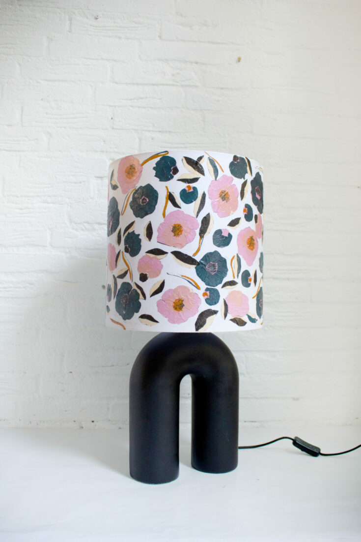 Image for UPCYCLING DIY | Decoupage Lampshade, with paper napkins