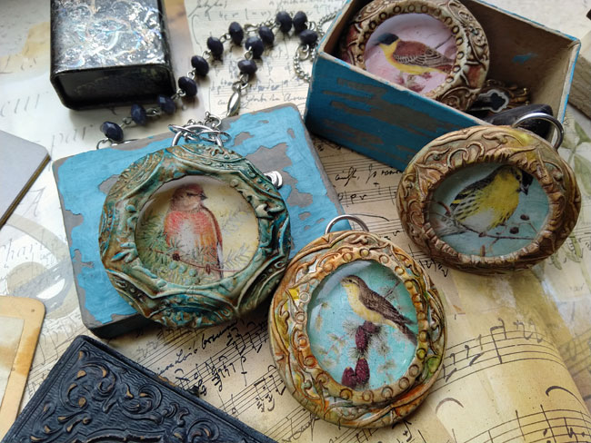 bird pendants