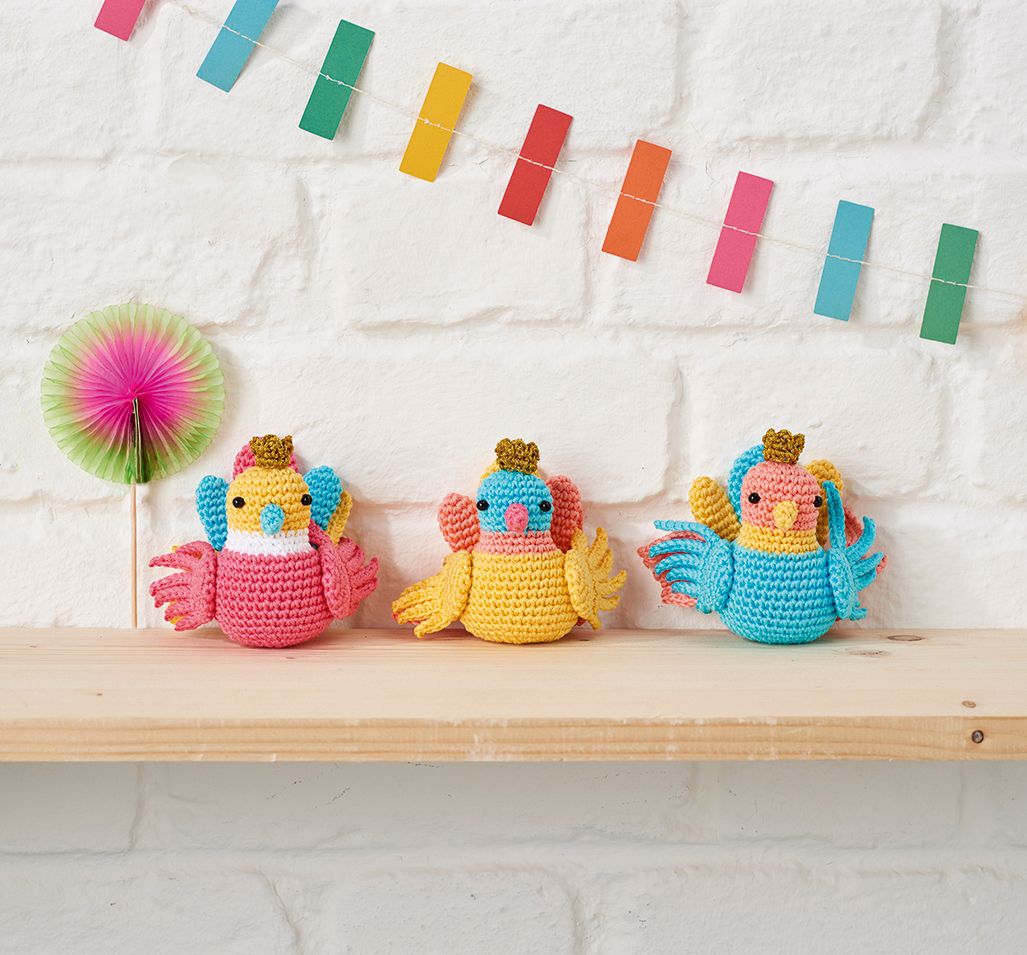 Crochet bird pattern