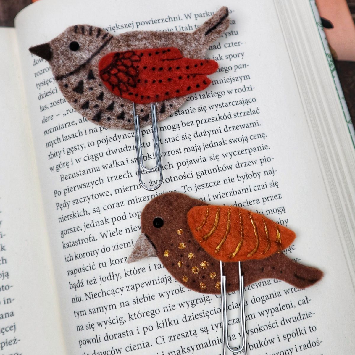 bird book marks