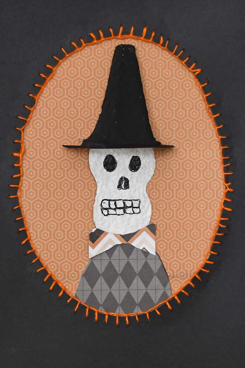 Putting the halloween picture together