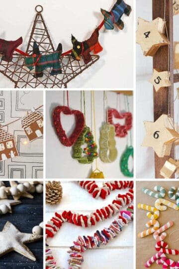 diy christmas garlands feature images